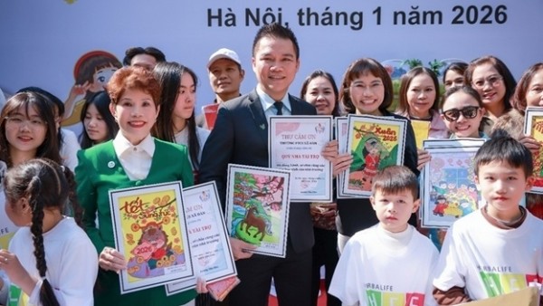 Herbalife Vietnam continues to organize the 'Spring of Love' 2026 program for underprivileged children and the elderly nationwide