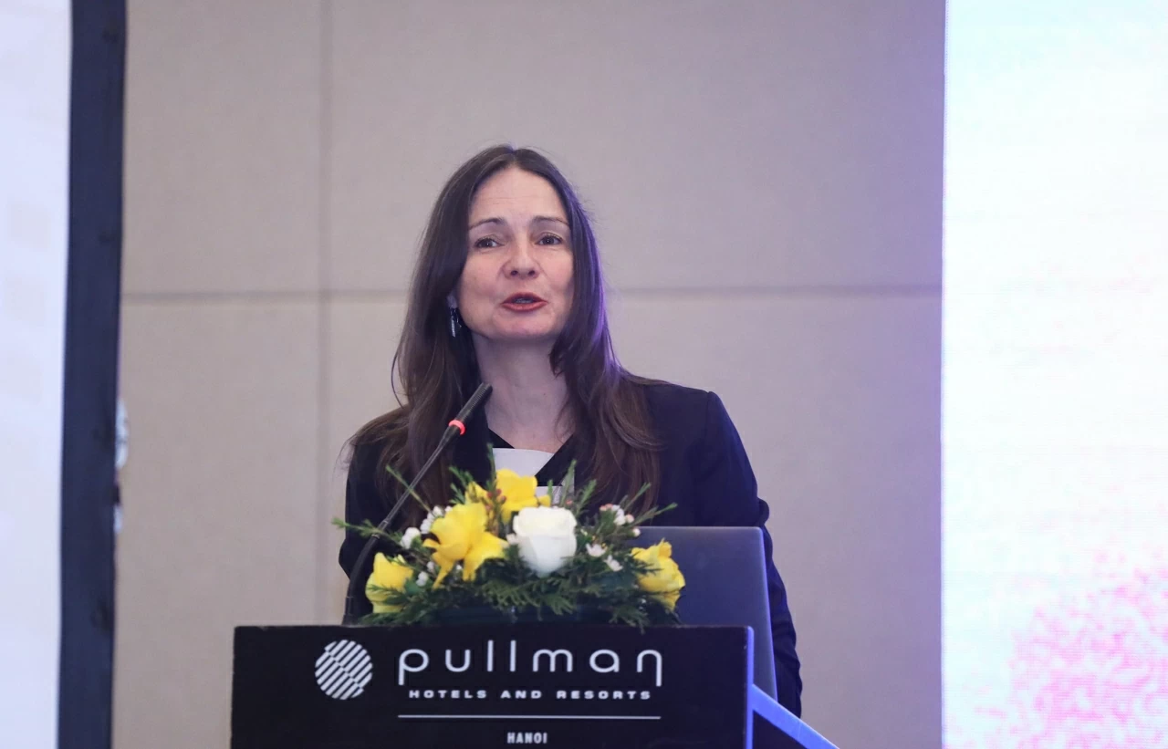 Tiến sĩ Rebecca Miller, Đại diện UNODC, điều phối viên của UNODC khu vực Đông Nam Á - Thái Bình Dương