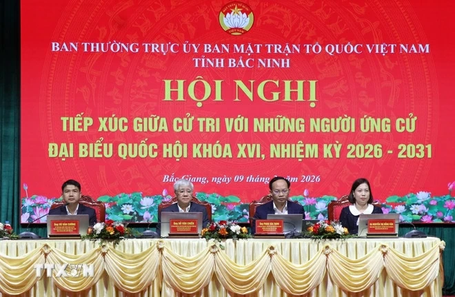 Phó Chủ tịch Thường trực Quốc hội Đỗ Văn Chiến tiếp xúc cử tri tại tỉnh Bắc Ninh