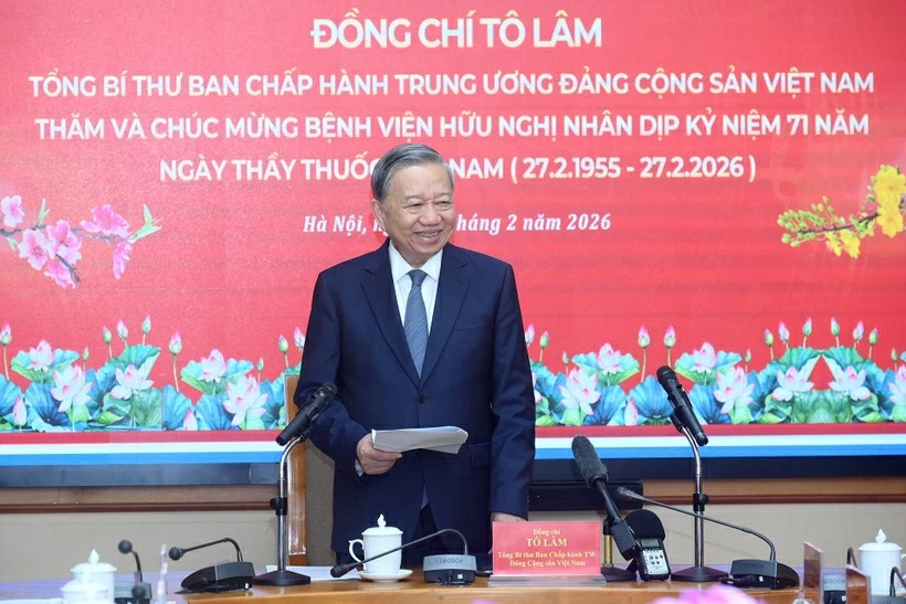 Thông báo kết luận của Tổng Bí thư Tô Lâm nhân kỷ niệm 71 năm ngày Thầy thuốc Việt Nam Thông báo kết luận của Tổng Bí thư Tô Lâm nhân kỷ niệm 71 năm ngày Thầy thuốc Việt Nam