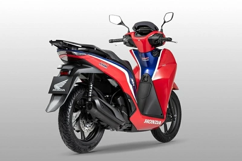Về mặt kỹ thuật, Honda SH150i Special Edition HRC gần như không có sự thay đổi so với phiên bản tiêu chuẩn. 