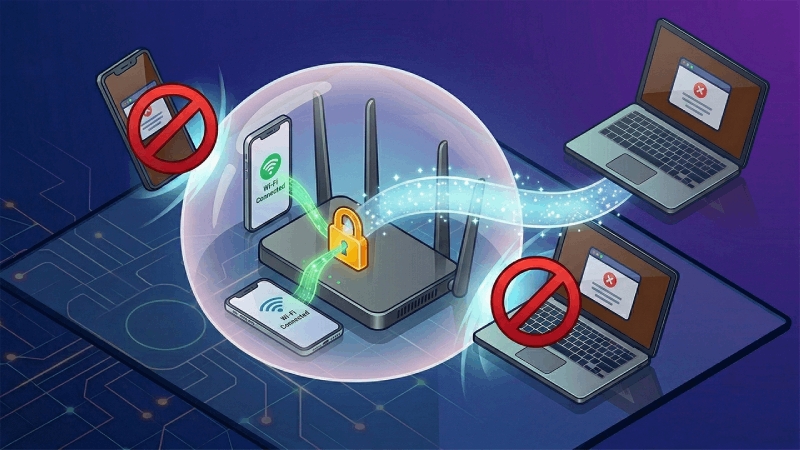 Cách phát hiện và chặn thiết bị lạ khiến WiFi nhà bạn bị yếu