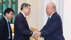 Đồng chí Lê Minh Hưng tiếp Cố vấn đặc biệt Liên minh nghị sĩ hữu nghị Nhật-Việt