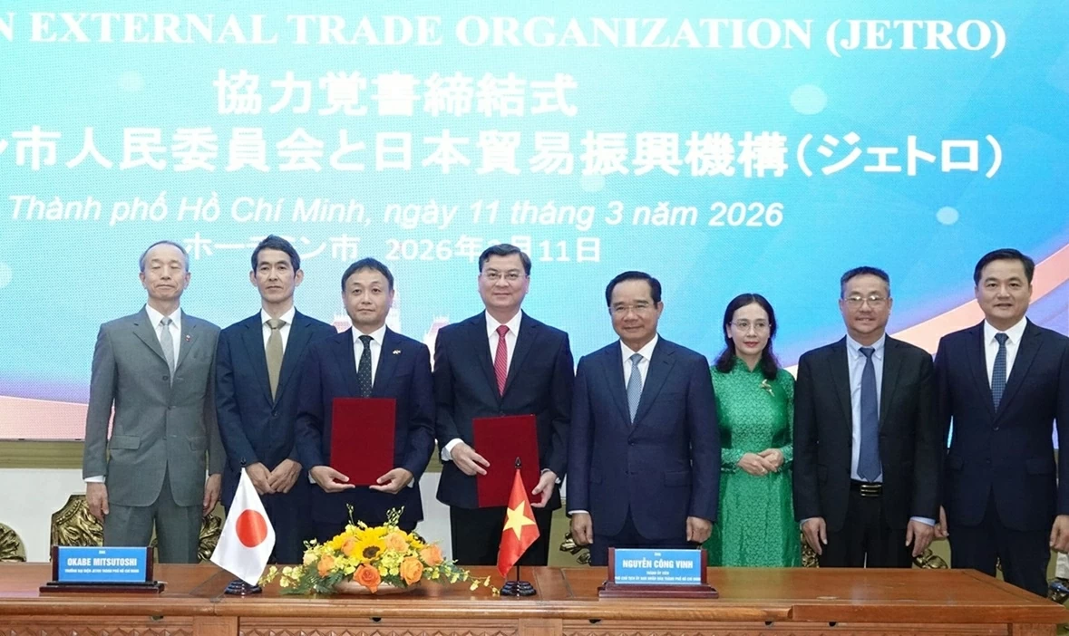 TP.HCM hợp tác JETRO thúc đẩy đầu tư công nghệ cao từ Nhật Bản TP.HCM hợp tác JETRO thúc đẩy đầu tư công nghệ cao từ Nhật Bản