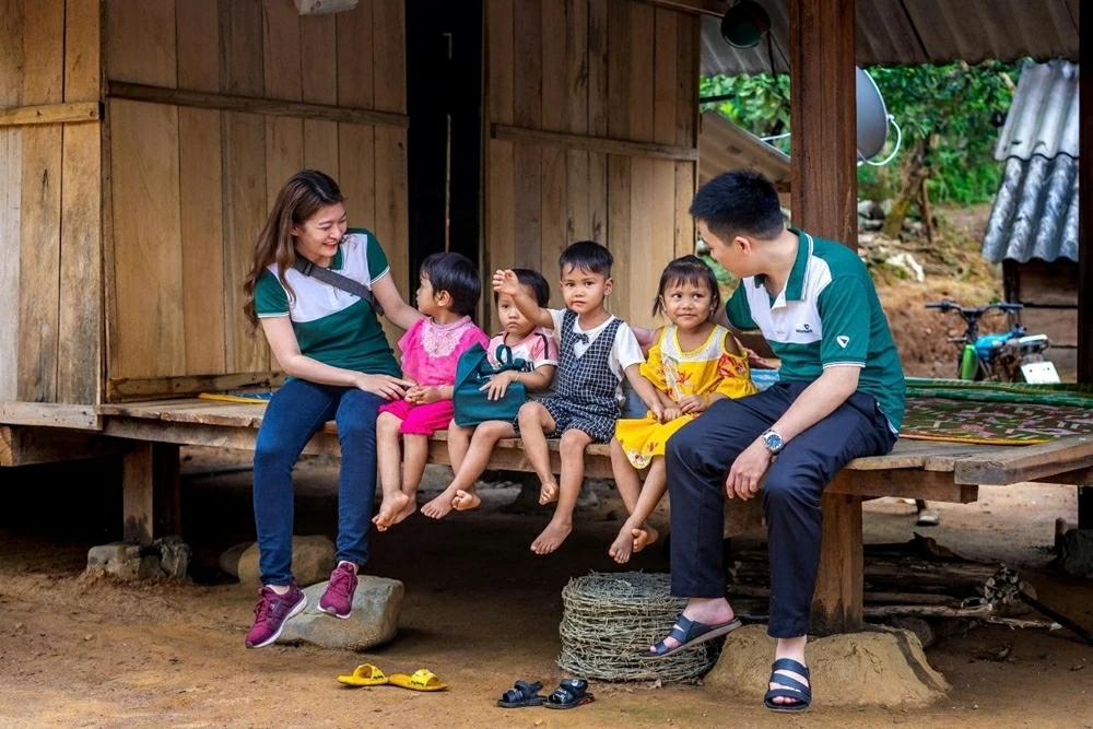 Dấu ấn Vietcombank trên hành trình phụng sự cộng đồng Dấu ấn Vietcombank trên hành trình phụng sự cộng đồng