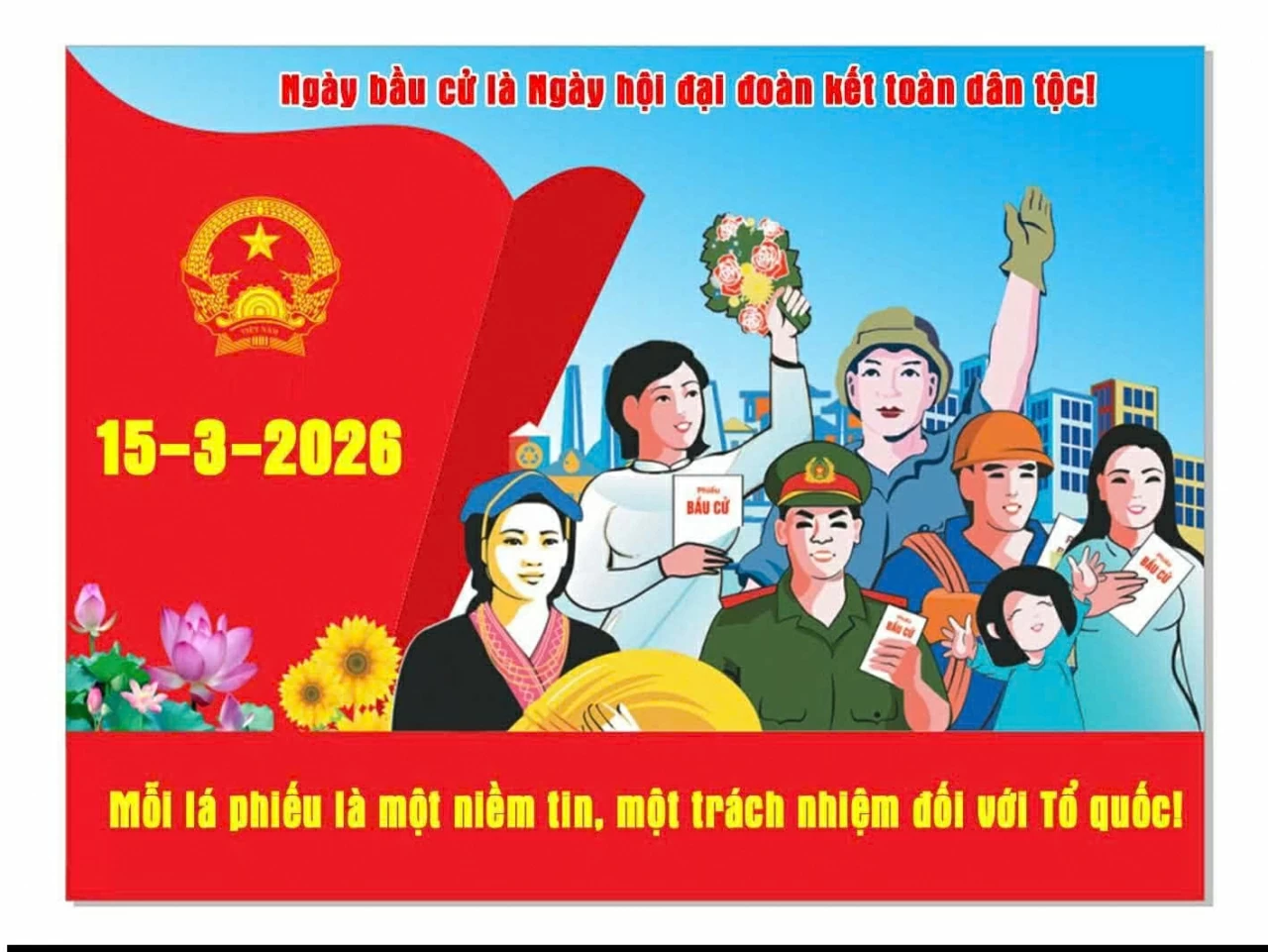 Bầu cử Quốc hội khóa XVI và Hội đồng nhân dân các cấp nhiệm kỳ 2026-2031: Nâng cao chất lượng đại diện và năng lực quốc gia