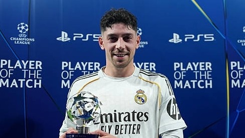 Lập hat-trick, Fede Valverde sánh vai với Messi và Mbappe