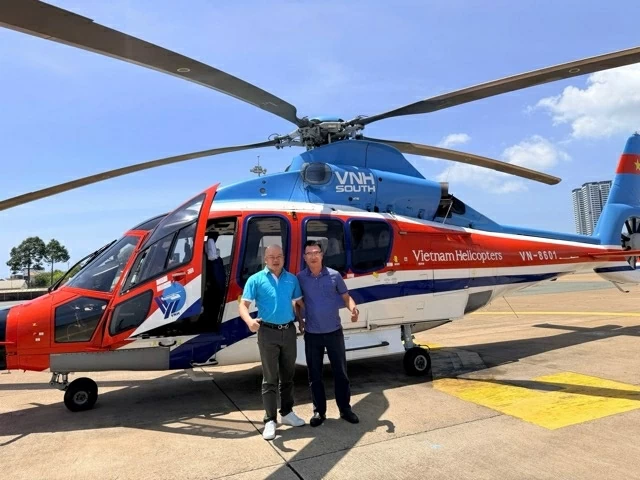 Trải nghiệm tour trực thăng ngắm TP.HCM và Vũng Tàu từ trên cao