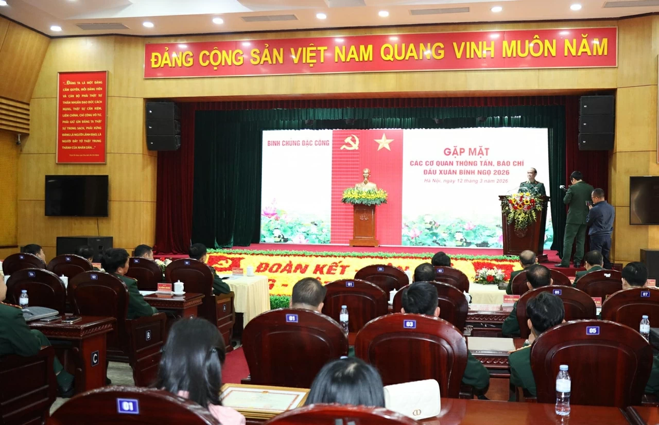 Binh chủng Đặc công đã phối hợp chặt chẽ với các cơ quan báo chí trong và ngoài Quân đội để tuyên truyền, phản ánh đậm nét các hoạt động của lực lượng như huấn luyện, sẵn sàng chiến đấu, diễn tập, hội thi, hội thao. (Ảnh: Thành Long)