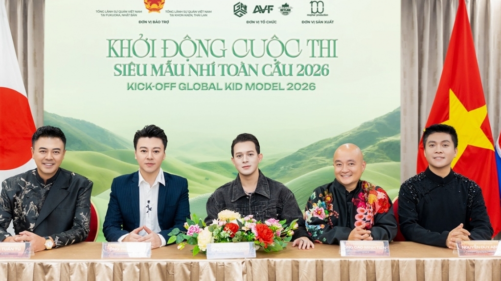 'Siêu mẫu nhí toàn cầu 2026' tạo sân chơi nghệ thuật và trải nghiệm quốc tế cho thiếu nhi