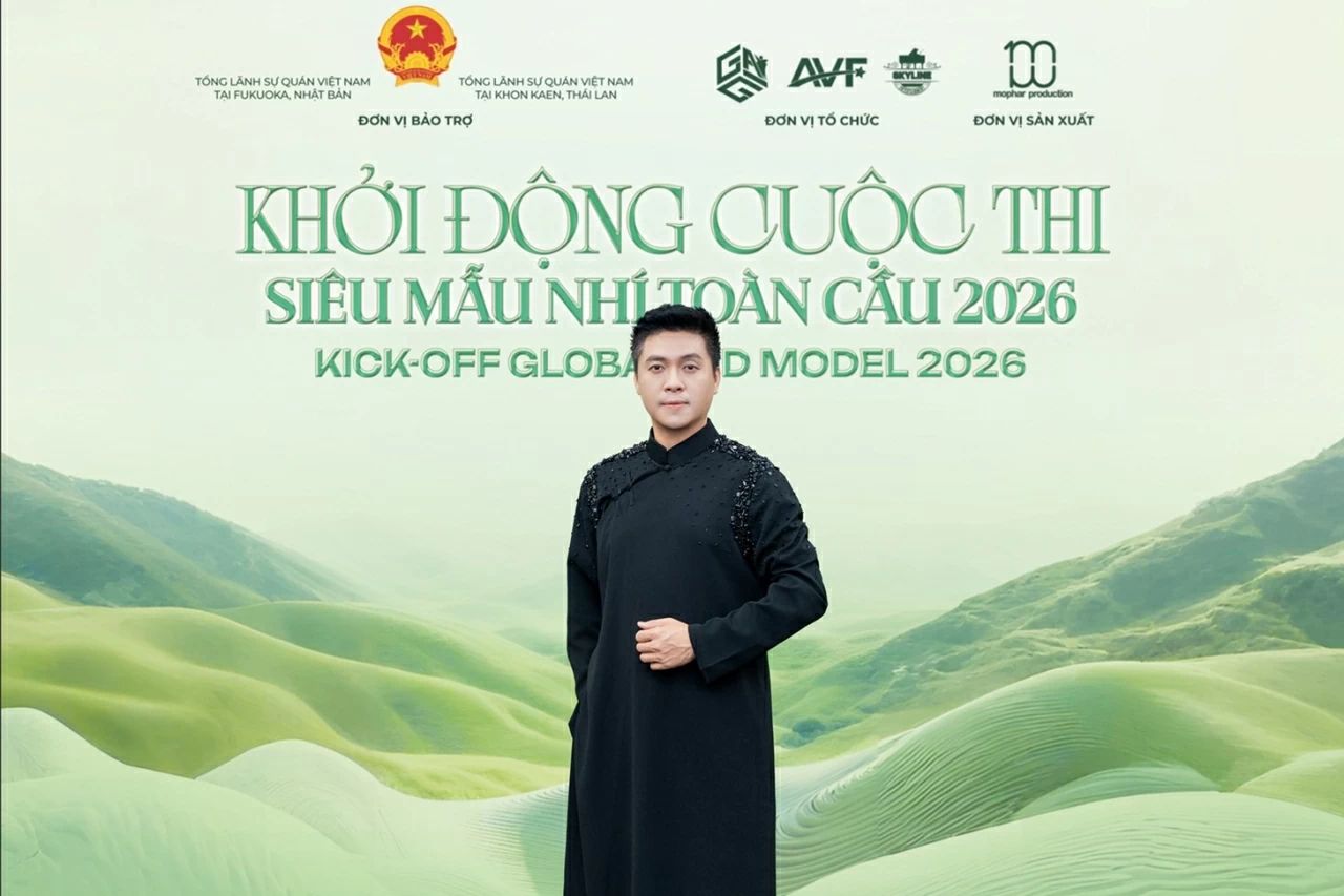 Siêu mẫu nhí toàn cầu 2026 tạo sân chơi nghệ thuật và trải nghiệm quốc tế cho thiếu nhi