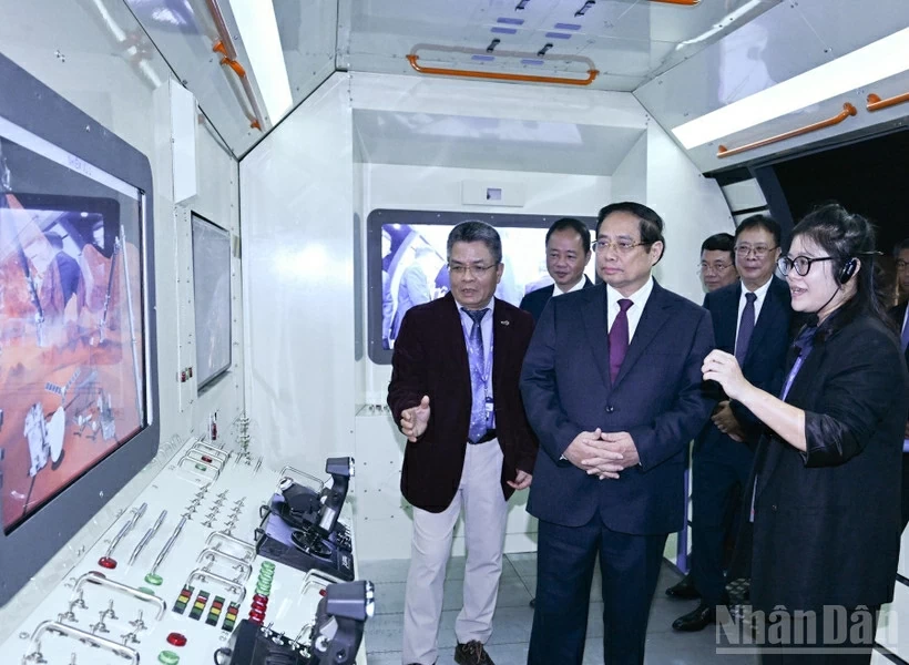 Từng bước hình thành hệ sinh thái ứng dụng công nghệ vũ trụ của Việt Nam Từng bước hình thành hệ sinh thái ứng dụng công nghệ vũ trụ của Việt Nam