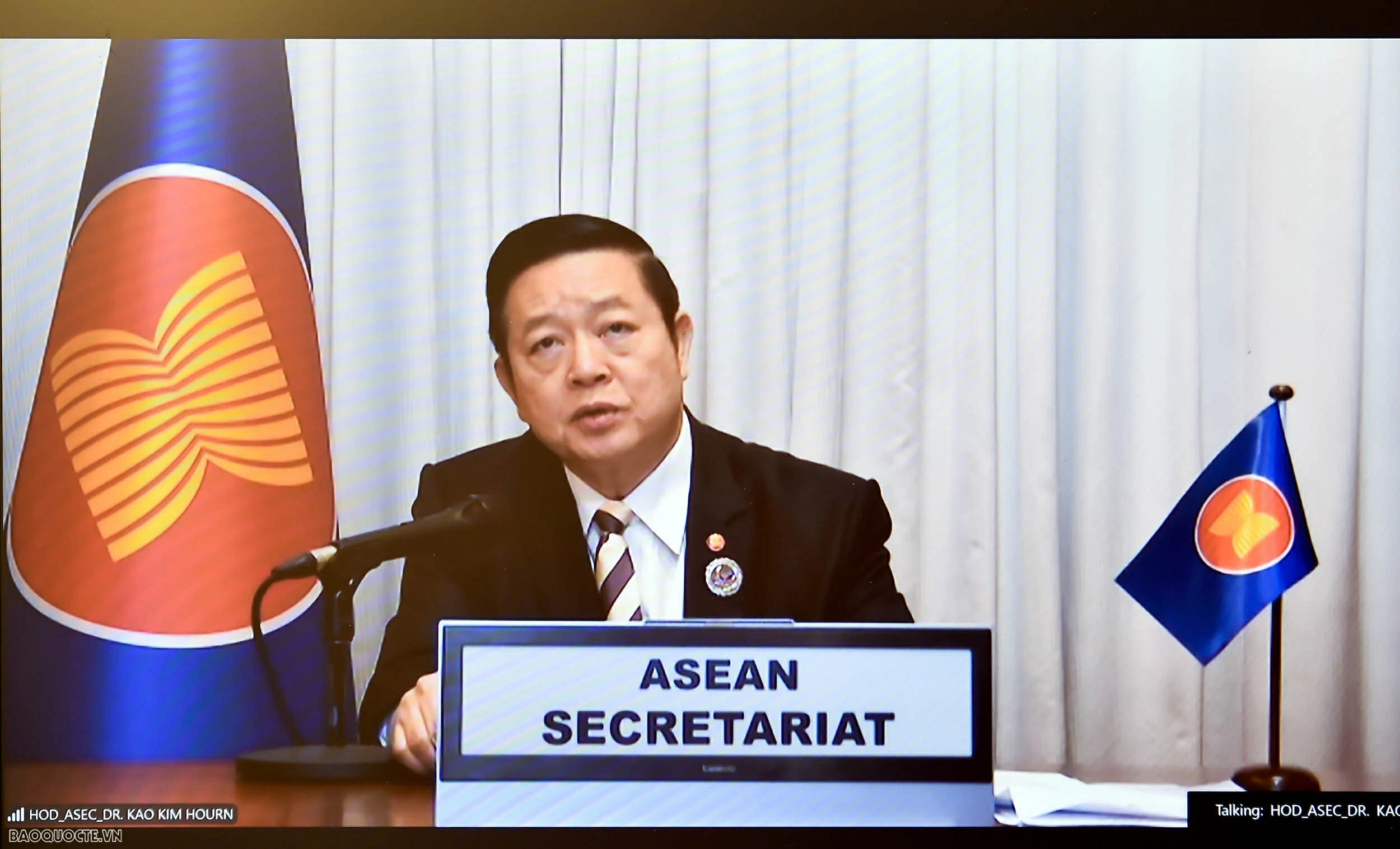 ASEAN họp đặc biệt về tình hình Trung Đông, kêu gọi kiềm chế và thúc đẩy giải pháp hòa bình ASEAN họp đặc biệt về tình hình Trung Đông, kêu gọi kiềm chế và thúc đẩy giải pháp hòa bình