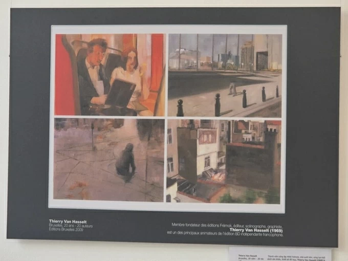 Khai mạc triển lãm truyện tranh Bỉ Du hành trong không gian thứ 9 tại TP. Hồ Chí Minh Khai mạc triển lãm truyện tranh Bỉ Du hành trong không gian thứ 9 tại TP. Hồ Chí Minh