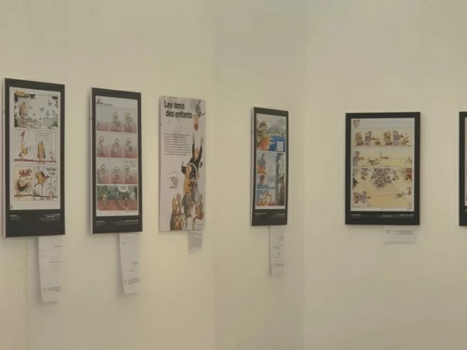 Khai mạc triển lãm truyện tranh Bỉ Du hành trong không gian thứ 9 tại TP. Hồ Chí Minh Khai mạc triển lãm truyện tranh Bỉ Du hành trong không gian thứ 9 tại TP. Hồ Chí Minh