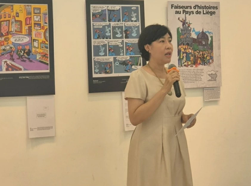 Khai mạc triển lãm truyện tranh Bỉ Du hành trong không gian thứ 9 tại TP. Hồ Chí Minh