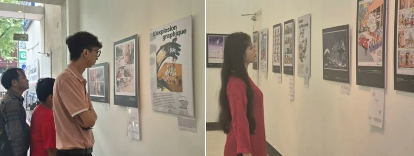 Khai mạc triển lãm truyện tranh Bỉ Du hành trong không gian thứ 9 tại TP. Hồ Chí Minh Khai mạc triển lãm truyện tranh Bỉ Du hành trong không gian thứ 9 tại TP. Hồ Chí Minh