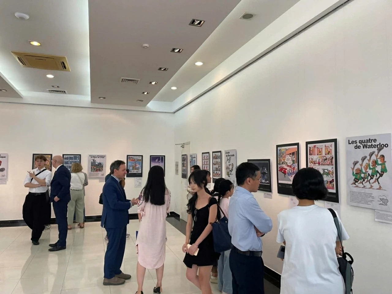 Khai mạc triển lãm truyện tranh Bỉ Du hành trong không gian thứ 9 tại TP. Hồ Chí Minh