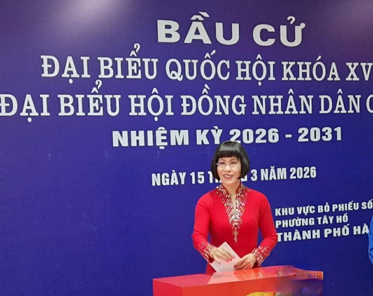 Từ châu Âu về nước để cầm lá phiếu cử tri