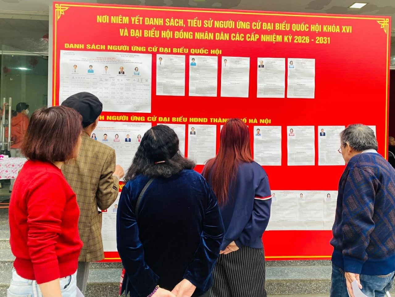 Tính đến 14h15: Hơn 80% cử tri trong danh sách đã tham gia bỏ phiếu