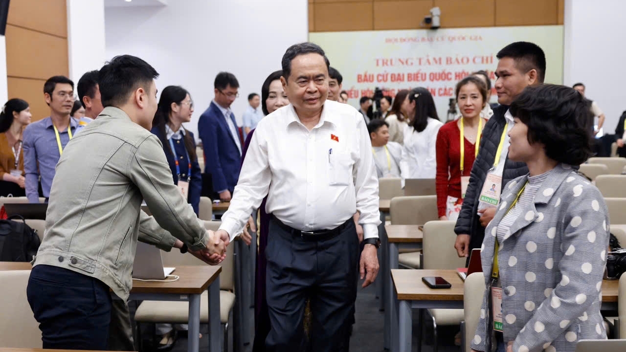 Chủ tịch Quốc hội Trần Thanh Mẫn: Bầu cử để chọn ra những người thật sự xứng đáng, có đức, có tài, có năng lực, có tâm, có tầm