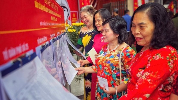 Bầu cử tại Hà Nội tính đến 22h ngày 15/3