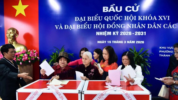 Thông cáo về tình hình bầu cử đại biểu Quốc hội khóa XVI và đại biểu HĐND các cấp 2026