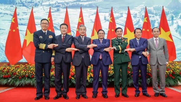 Thủ tướng Phạm Minh Chính tiếp các Bộ trưởng Ngoại giao, Quốc phòng và Công an Trung Quốc