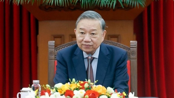 Tổng Bí thư tiếp các Bộ trưởng Trung Quốc nhân dịp Đối thoại chiến lược 3+3