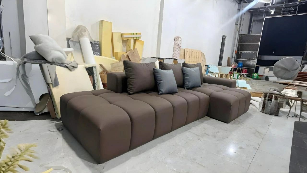 Sofa phòng khách sang trọng - chất liệu cao cấp