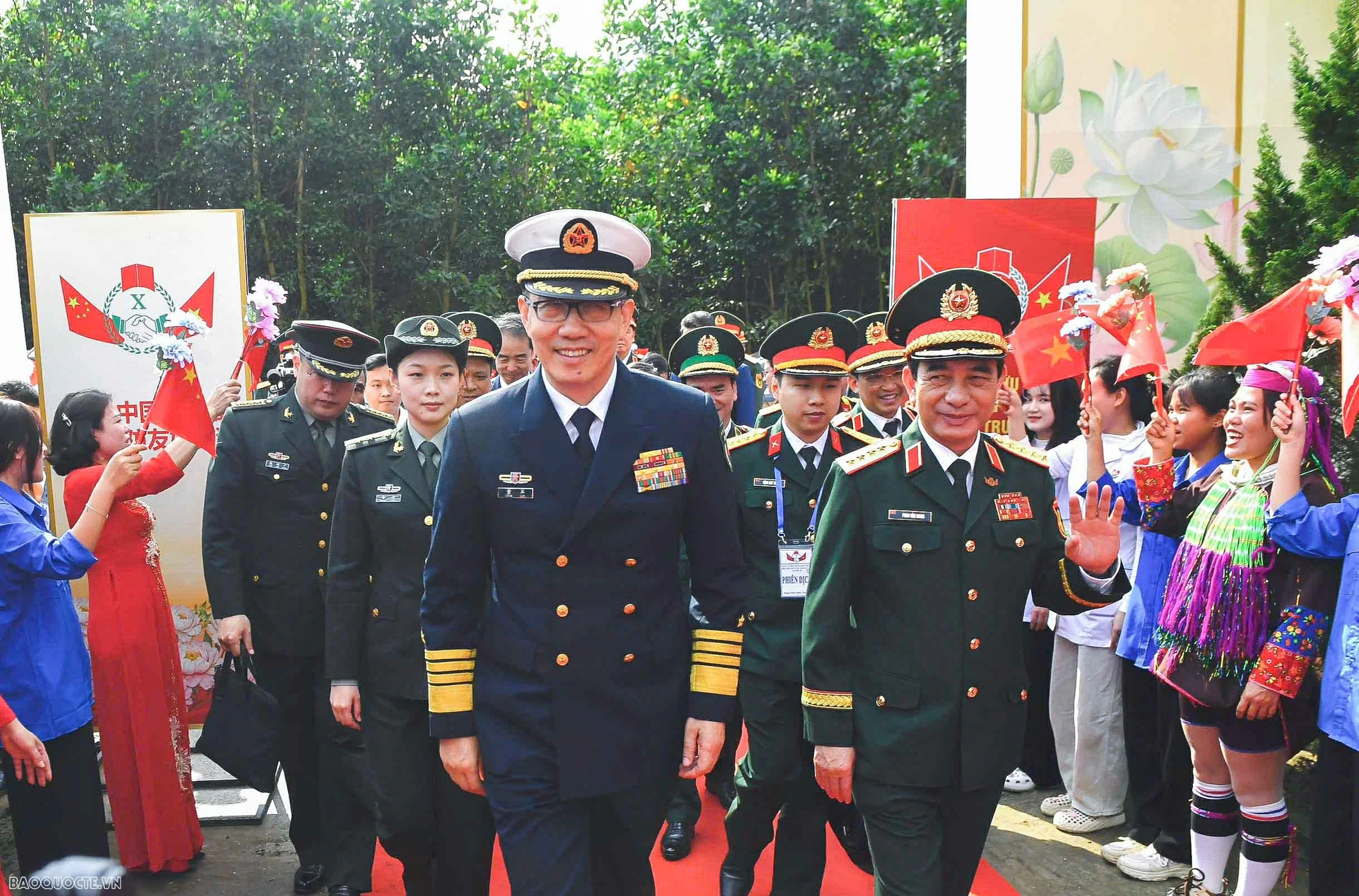 Bộ trưởng Quốc phòng Việt Nam-Trung Quốc khởi công xây dựng Trạm Y tế hữu nghị Hải Sơn, Quảng Ninh