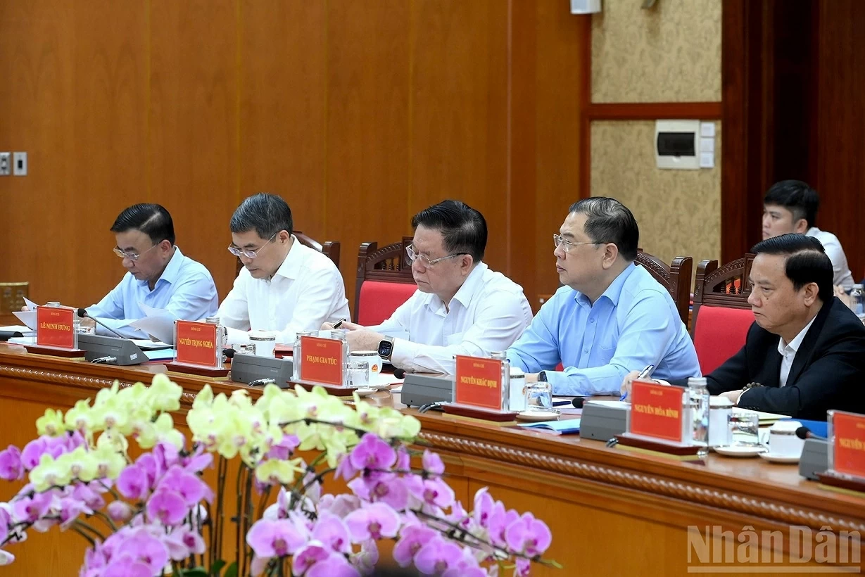 Tổng Bí thư Tô Lâm chủ trì cuộc họp Thường trực Ban Chỉ đạo Trung ương về phòng, chống tham nhũng, lãng phí, tiêu cực