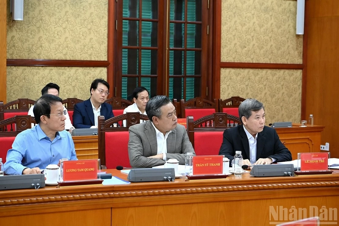 Tổng Bí thư Tô Lâm chủ trì cuộc họp Thường trực Ban Chỉ đạo Trung ương về phòng, chống tham nhũng, lãng phí, tiêu cực