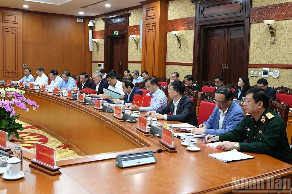 Tổng Bí thư Tô Lâm chủ trì cuộc họp Thường trực Ban Chỉ đạo Trung ương về phòng, chống tham nhũng, lãng phí, tiêu cực