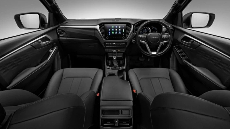 Isuzu D-Max EV được bổ sung loạt công nghệ theo hướng hỗ trợ vận hành thực tế.