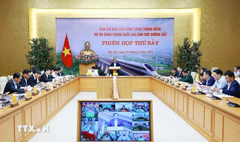 Thủ tướng chủ trì họp Thường trực Chính phủ thúc đẩy triển khai các dự án đường sắt Thủ tướng chủ trì họp Thường trực Chính phủ thúc đẩy triển khai các dự án đường sắt