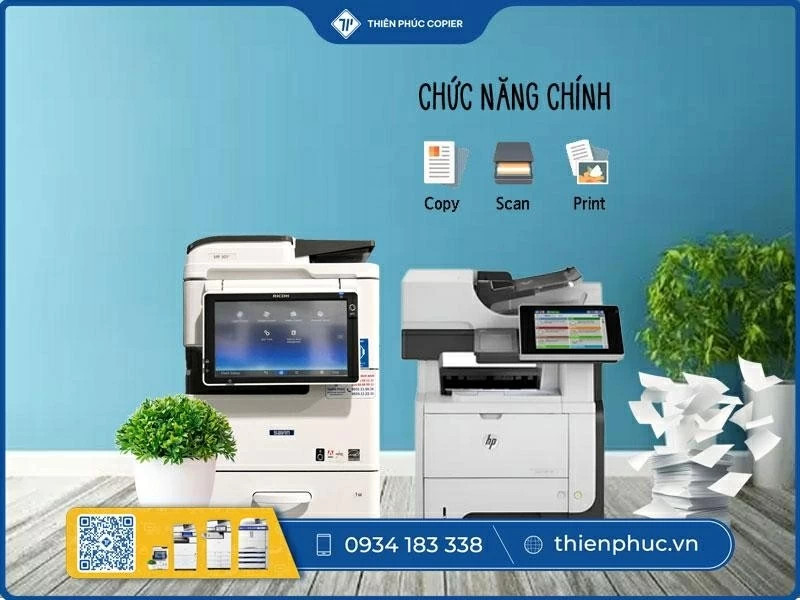 Cập nhật bảng giá thuê máy photocopy mới nhất tại Thiên Phúc Copier