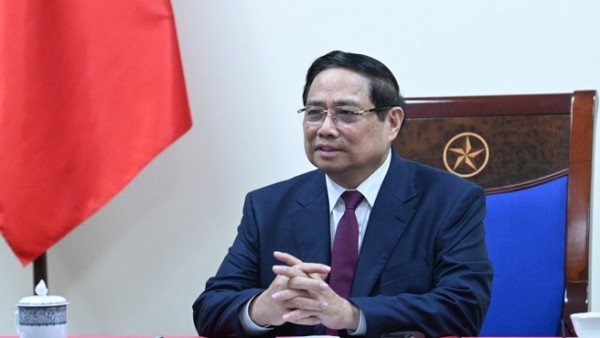 Thủ tướng Chính phủ Phạm Minh Chính điện đàm với Thủ tướng Algeria