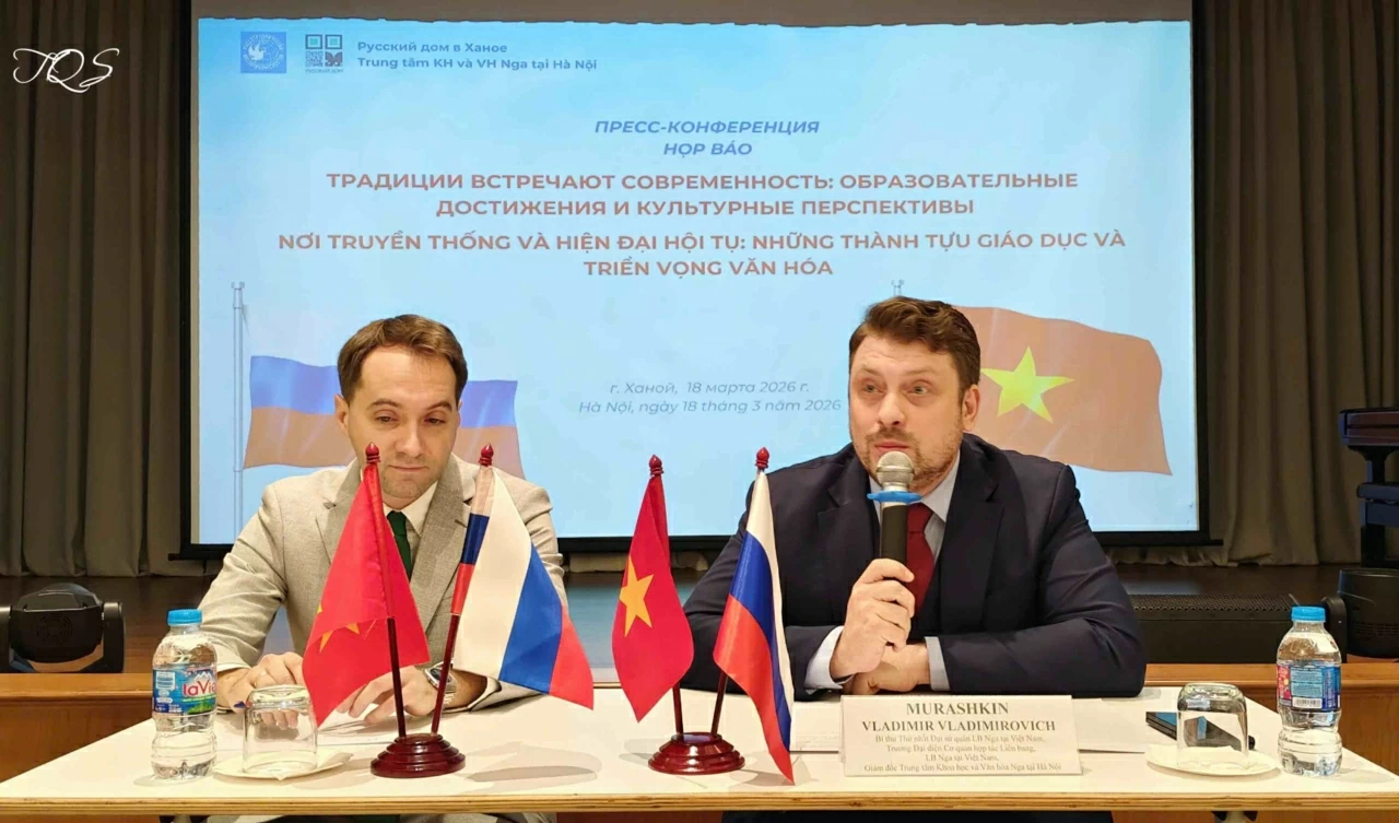 Năm chéo về hợp tác khoa học và giáo dục Việt Nam-Nga 2026: Truyền thống là nền tảng để xây dựng những hình thức hợp tác mới Năm chéo về khoa học và giáo dục Nga-Việt Nam 2026: Truyền thống là nền tảng để xây dựng những hình thức hợp tác mới