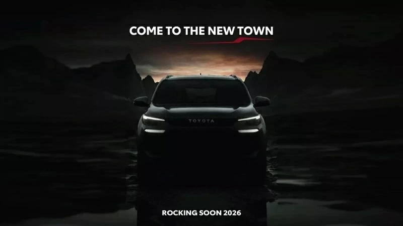 Hình ảnh rò rỉ được cho là Toyota Fortuner 2026 xuất hiện trên mạng xã hội.