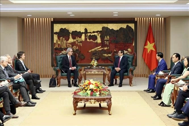 Thủ tướng Chính phủ Phạm Minh Chính tiếp Đoàn Thanh tra EU về chống khai thác hải sản Thủ tướng Chính phủ Phạm Minh Chính tiếp Đoàn Thanh tra EU về chống khai thác hải sản