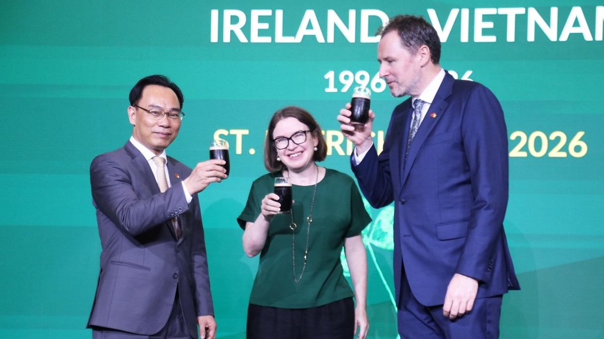 Ngày Thánh Patrick, Việt Nam-Ireland kỷ niệm dấu mốc 30 năm thiết lập quan hệ ngoại giao