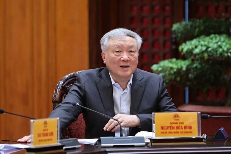 Phó Thủ tướng Thường trực Chính phủ Nguyễn Hoà Bình sẽ thăm làm việc tại Hoa Kỳ Phó Thủ tướng Thường trực Chính phủ Nguyễn Hoà Bình sẽ thăm làm việc tại Hoa Kỳ