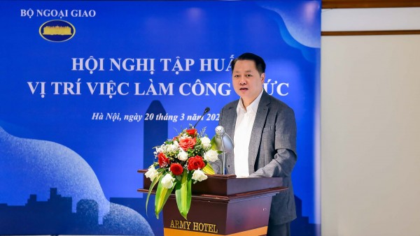 Chuẩn hóa vị trí việc làm: Bước đi nền tảng nâng cao hiệu quả công vụ ngành Ngoại giao