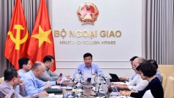 Thứ trưởng Nguyễn Mạnh Cường chủ trì Tọa đàm về triển khai công tác nghiên cứu khoa học của Bộ Ngoại giao