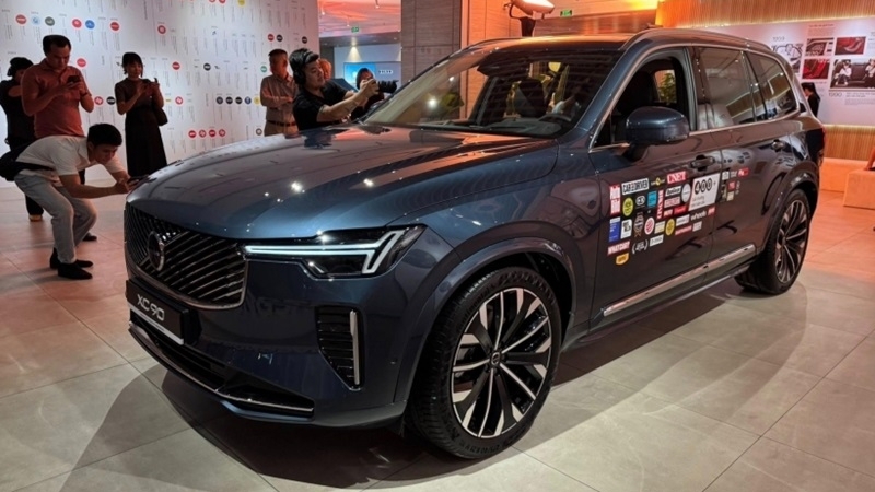 Cận cảnh Volvo XC90 2026 vừa trình làng tại Việt Nam,giá 3,289 tỷ đồng