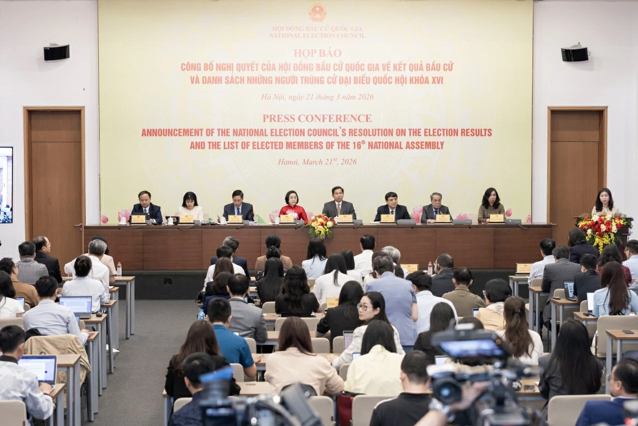 Họp báo công bố danh sách trúng cử đại biểu Quốc hội khóa XVI