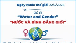 Ngày Nước thế giới 2026 có chủ đề "Nước và bình đẳng giới"