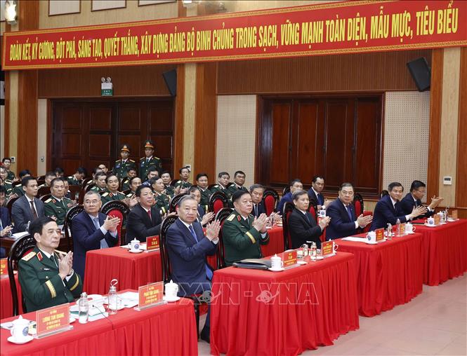 Tổng Bí thư Tô Lâm: Binh chủng Công binh tiếp tục phát huy truyền thống Mở đường thắng lợi