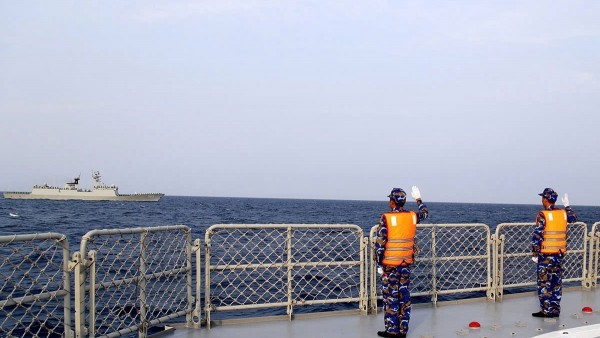 Hải quân Việt Nam–Trung Quốc hoàn thành tuần tra, huấn luyện liên hợp trên vùng biển Vịnh Bắc Bộ
